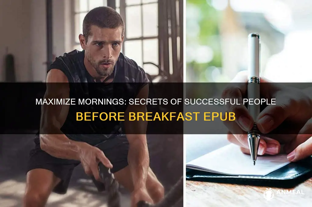 what the most successful do before breakfast epub