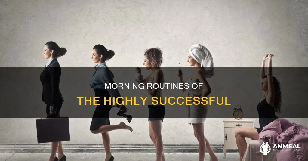 what the most successful people do before breakfast