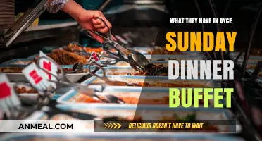 Discover the Delicious Spread at AYCE Sunday Dinner Buffet