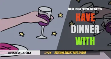 Dream Dinner Guests: Three People to Share a Meal With