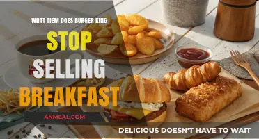 When Does Burger King End Breakfast Hours? A Quick Guide