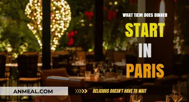 Parisian Dining Hours: When Does Dinner Begin in the City of Lights?