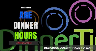 Dinner Time Unveiled: Exploring the Perfect Evening Meal Hours