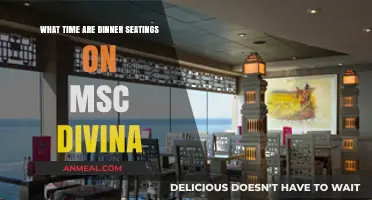 MSC Divina Dinner Seatings: Timings and Tips for Your Cruise