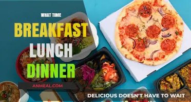 Perfect Timing: When to Enjoy Breakfast, Lunch, and Dinner Daily