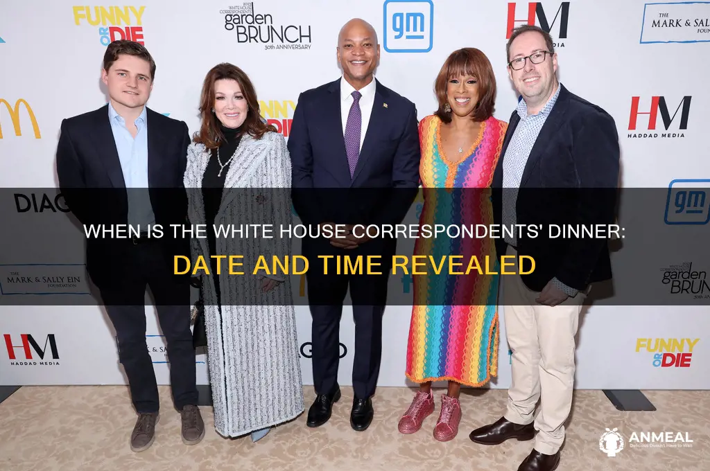 what time correspondents dinner