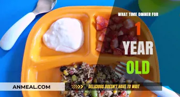 Perfect Dinner Timing for Your One-Year-Old: Tips and Tricks