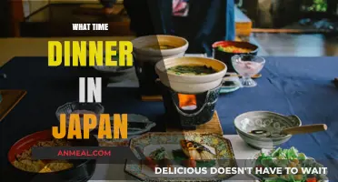 Traditional Japanese Dinner Time: When and Why It’s Served