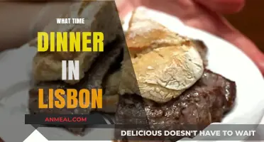 Dinner Time in Lisbon: When to Enjoy Portugal's Culinary Delights