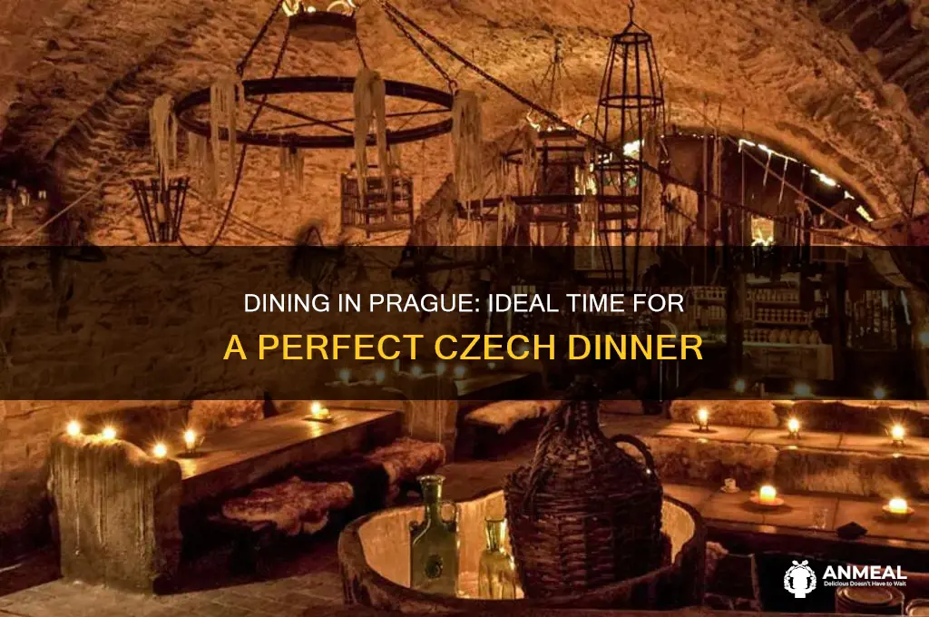 what time dinner in prague