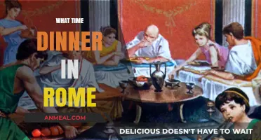 Dining in Rome: Discover the Perfect Time for an Authentic Italian Dinner