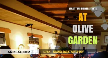 Olive Garden Dinner Hours: When Does Dinner Service Begin?