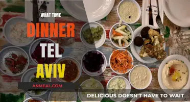 Tel Aviv Dinner Timing: When to Enjoy the City's Culinary Scene