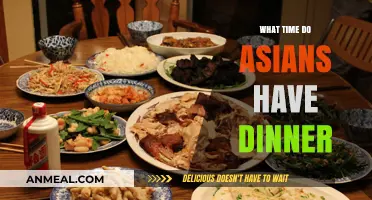 Exploring Asian Dinner Traditions: When Do Families Gather to Eat?