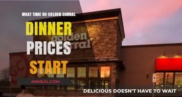 Golden Corral Dinner Prices: When Does the Evening Menu Begin?