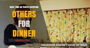 Ideal Dinner Party Timing: When Do Hosts Welcome Guests for Evening Meals?