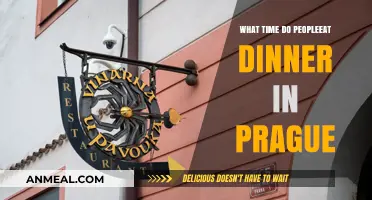 Dinner Time in Prague: When Locals Enjoy Their Evening Meals