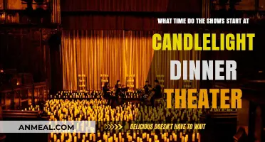 Candlelight Dinner Theater Showtimes: When Does the Magic Begin?