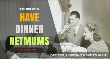 Netmums Dinner Time: When Do Families Sit Down to Eat?