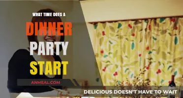 Perfect Timing: When to Begin Your Elegant Dinner Party