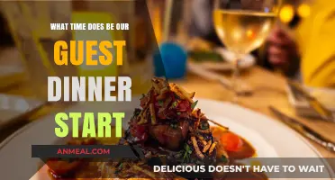 Be Our Guest Dinner Start Time: Plan Your Magical Evening