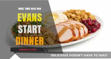 Bob Evans Dinner Hours: When Does the Evening Menu Begin?