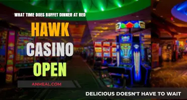 Red Hawk Casino Buffet Dinner Opening Hours: Plan Your Visit