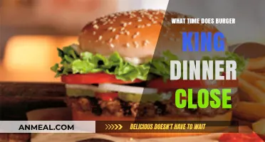 Burger King Dinner Hours: When Does the Evening Menu End?