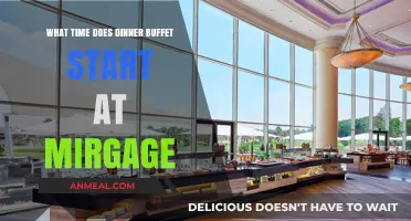 Mirage Dinner Buffet Start Time: When to Enjoy the Feast