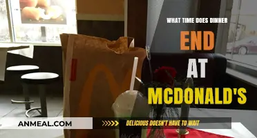 McDonald's Dinner Hours: When Does the Evening Menu End?