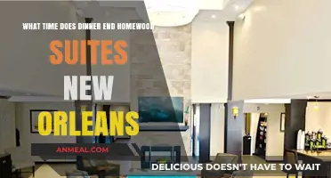 Dinner Hours at Homewood Suites New Orleans: When Does It End?