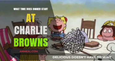 Dinner Time at Charlie Browns: When to Arrive and Dine