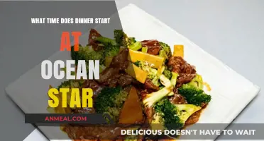Ocean Star Dinner Time: When to Enjoy Your Evening Meal