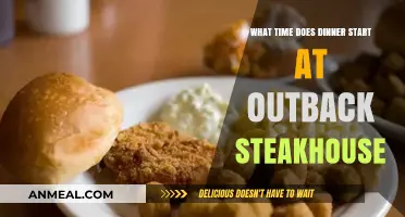 Outback Steakhouse Dinner Hours: When Does Dinner Service Begin?