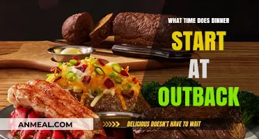Outback Steakhouse Dinner Hours: When Does Dinner Service Begin?