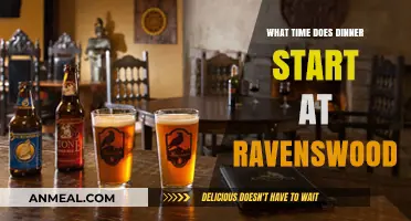 Dinner Time at Ravenswood: When Does the Feast Begin?