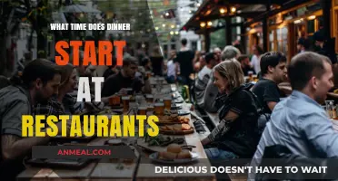 Dinner Time at Restaurants: When to Arrive for the Perfect Meal