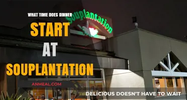 When to Dine: Souplantation's Dinner Hours Explained