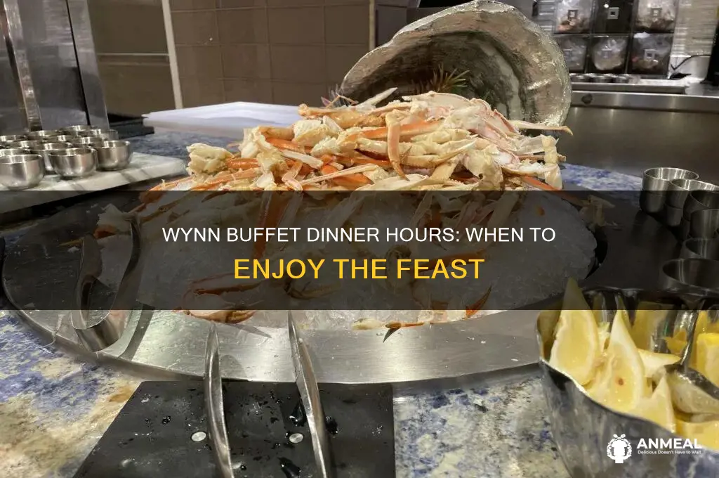 what time does dinner start at the wynn buffet