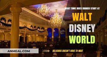 Walt Disney World Dinner Hours: When to Plan Your Magical Meal