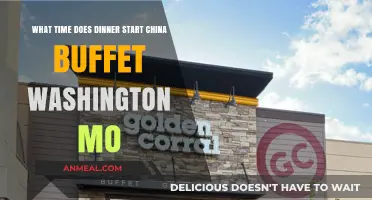 Dinner Hours at China Buffet in Washington, MO: When to Go