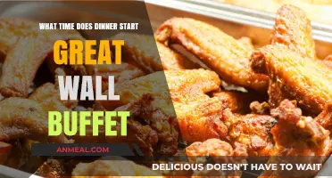 Great Wall Buffet Dinner Hours: When to Enjoy Your Feast