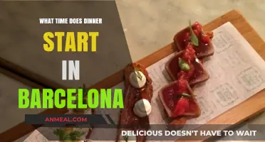 Barcelona Dinner Time: When Locals Begin Their Evening Meals
