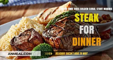 Golden Corral's Steak Dinner: When Does the Cooking Begin?