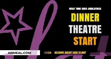 Jubilations Dinner Theatre Start Time: When Does the Show Begin?