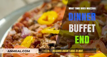 Mazzio's Dinner Buffet Closing Time: When Does It End?