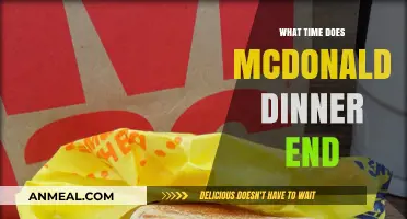 McDonald's Dinner Hours: When Does the Evening Menu End?