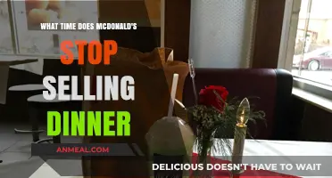 McDonald's Dinner Hours: When Does the Evening Menu End?