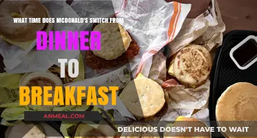 McDonald's Breakfast Hours: When Does Dinner Menu End?
