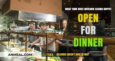 Mohawk Casino Buffet Dinner Hours: When Does It Open?